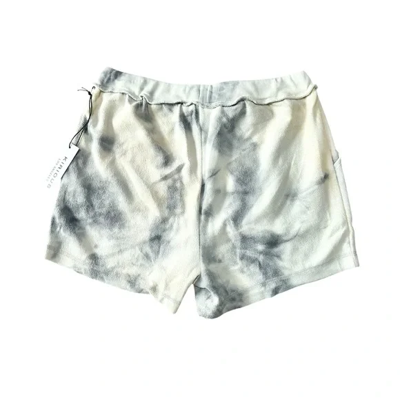 KIRIOUS LOS ANGELES Tie Dye Knit Drawstring Shorts Size Small NWT - Picture 3 of 6